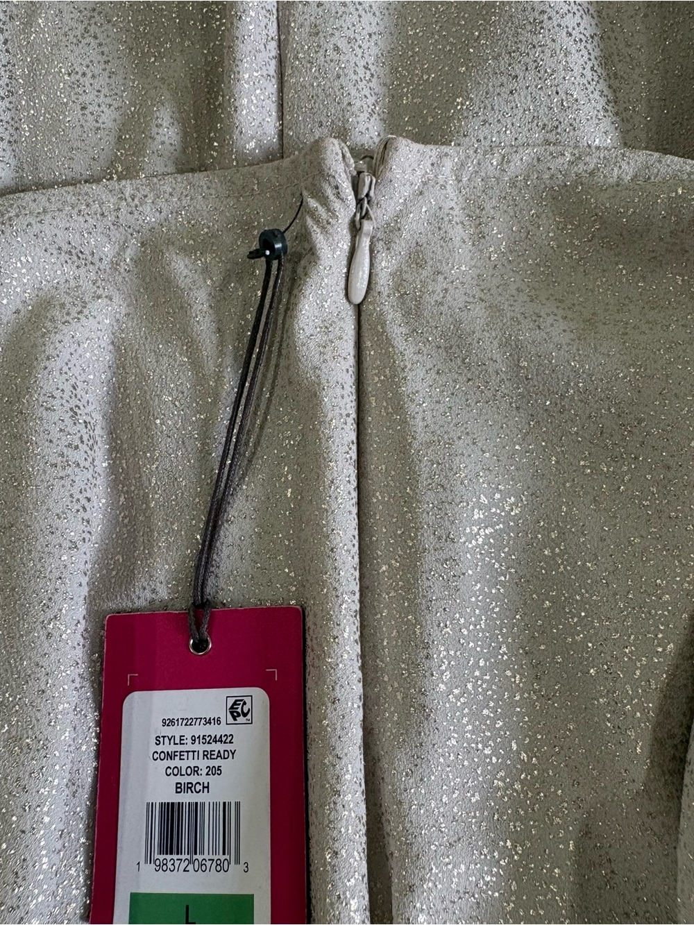 Vince Camuto Confetti Ready Midi Skirt | Size L | Birch | NWT - Picture 6 of 7